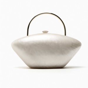 Zara Pearl Purse - looks like Cult Gaia